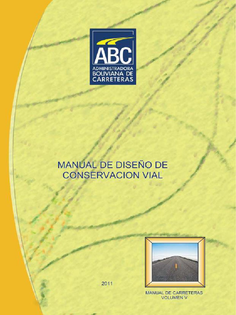 Manual de Conservación Vial ABC Vol. 6 | PDF | Bolivia | Planificación