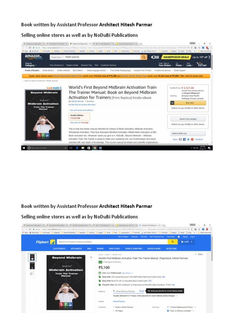 Online Store Selling Guide by Hitesh Parmar | PDF