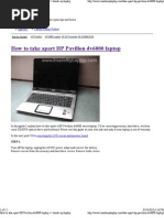 Download How to Take Apart HP Pavili by gizdawg SN39070350 doc pdf