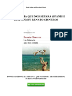 La Distancia Que Nos Separa (Spanish Edition) by Renato Cisneros Download eBook _ La Distancia Que Nos Separa (Spanish Edition) by Renato Cisneros PDF (1)