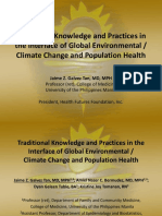 Traditional Knowledge Human Health & Climate Change