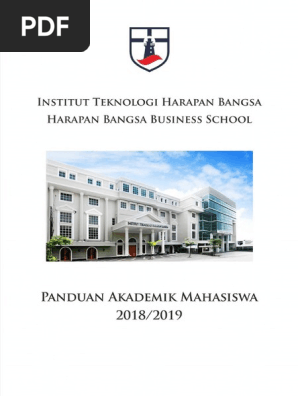 Panduan Akademik Ithb 2018 2019pdf