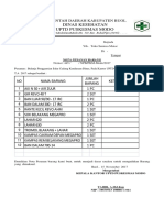 Nota Pesanan Suku Cadang Kendaraan Dinas