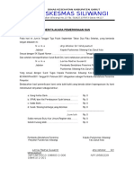 Pemeriksaan kas Puskesmas Siliwangi