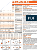 Cours et marchés de la semaine 41