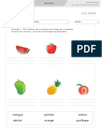 Ecriture Fruits 02