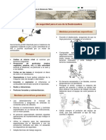 Seguridad desbrozadora 40