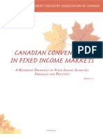 Canadian Conventions in FI Markets - Release 1.1