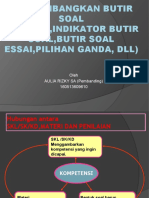 Mengembangkan Butir Soal