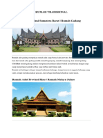 RUMAH TRADISIONAL DAN MODERN