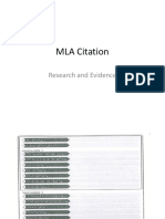 Mla Citation Student Edition