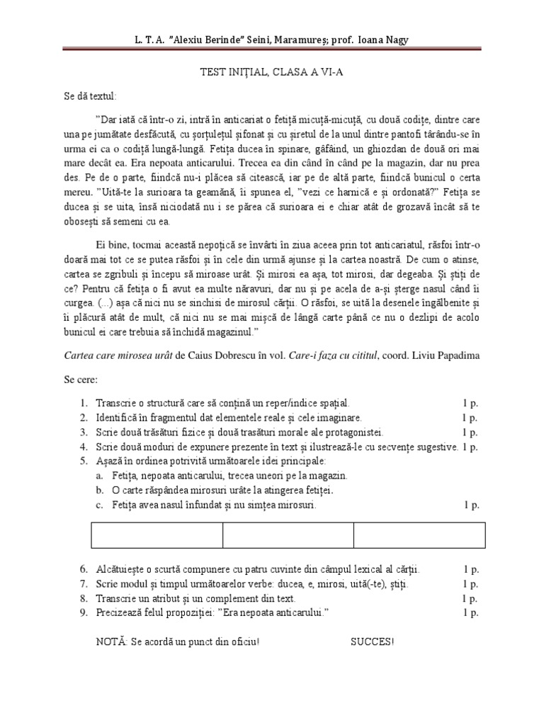 0 Test Initial Cls. A Via | PDF