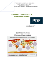 Cambio Climatico y Biodiversidad