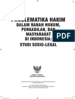 Problematika Hakim Dalam Ranah Hukum PDF