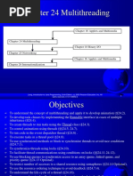 Chapter 24 Multithreading: Chapter 16 Applets and Multimedia