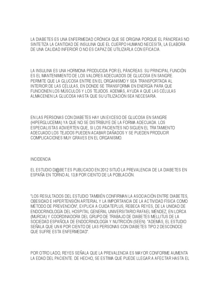 Controlar tu Diabetes es posible by BeHealth - Issuu, image size:768x1024