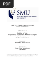 Download Getting to Yes Book Summary by Anthony Chan SN39073931 doc pdf