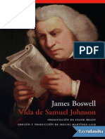 Vida de Samuel Johnson - James Boswell PDF