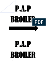 P.A.P Broiler