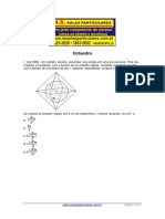 Geometria Espacial Octaedro PDF