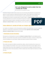 La Técnica Más Efectiva para Eliminar La Joroba de Viuda