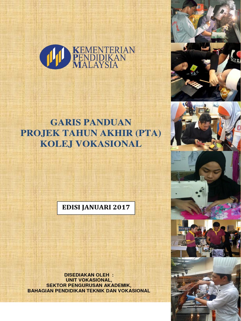 Projek Tahun Akhir Pta KV Edisi Jan 2017  PDF