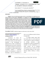 Beneficios de La Terapia Acuatica en La Recuperacion Tras Lesiones Deportivas Ligamento Cruzado Anterior