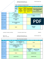 Unit 6 - Daily Schedule