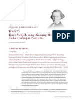 (2016-11-26kf) - Kelas Filsafat-Filsafat Modern-Filsafat Kritisisme Kant PDF