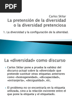 La Pretensión de La Diversidad o La Diversidad Pretenciosa
