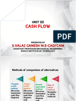 Cash Flow: S.Valai Ganesh M.E-Cad/Cam