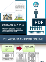 Bahan Pelatihan PPDB Online 2018