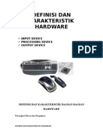 Definisi Dan Karakteristik Hardware