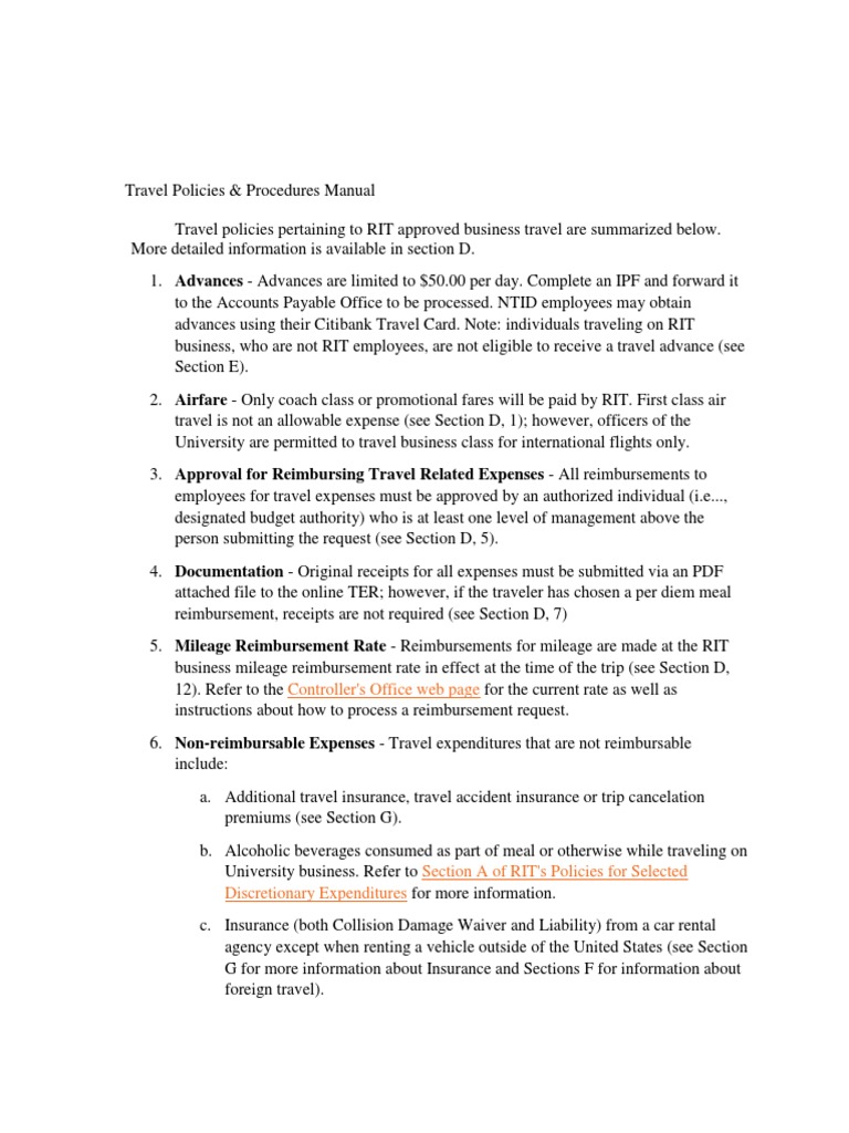 Travel Policies | PDF | Travel Agency | Personally Identifiable Information