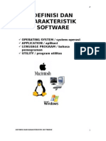 Definisi Dan Karakteristik Software