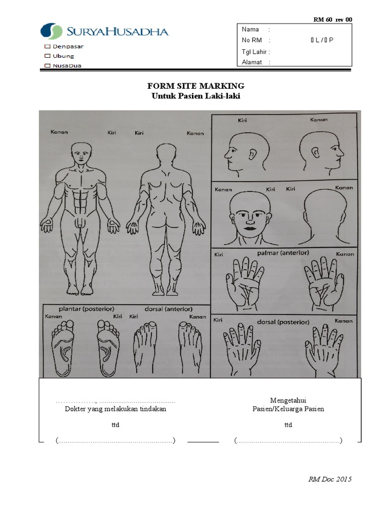Form Site Marking LakiLaki PDF