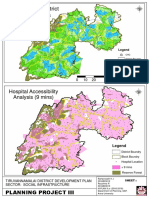 Tiruvannamali District CHC Service Area: Hospital Accessibility Analysis (9 Mins)