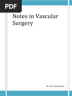 Vascular Note by Joel Arudchelvam