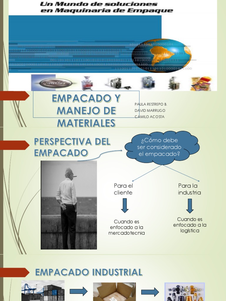 Empaque y Manejo de Materiales | PDF | Máquina elevadora | Logística