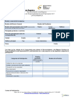 Formato de Registro MP 2017 LATAM