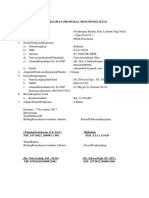 Pengesahan Proposal PKM