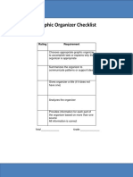 Graphic Organizer Checklist