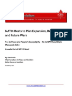 NATO Meets to Plan Expansion, Repression and Future Wars