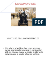 Self Balancing Vehicle