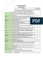 Daftar Regulasi PPI-SNARS1 PDF