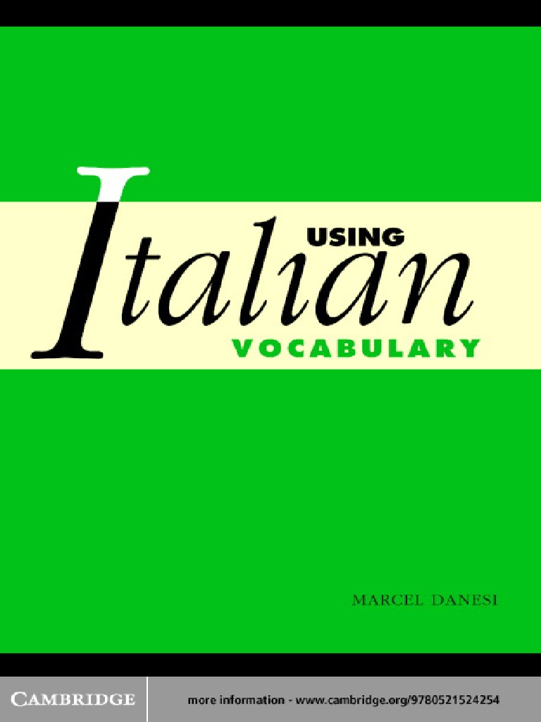 using italian vocabulary pdf pdf vocabulary grammatical gender