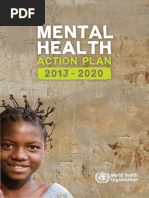 Mental Health Action Plan 2013-2020