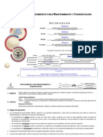 Dom-p152-Hm1 002 Procedimiento para Mantenimiento y Conservacion