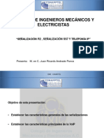 Señalización R2, Señalización SS7 y Telefonía Ip"