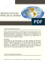 Visión Geopolítica Del Perú en El Mundo